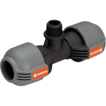 Gardena 02786-20 Ταφ Σωλήνων Ποτίσματος με Αρσενικό Σπείρωμα 13mm