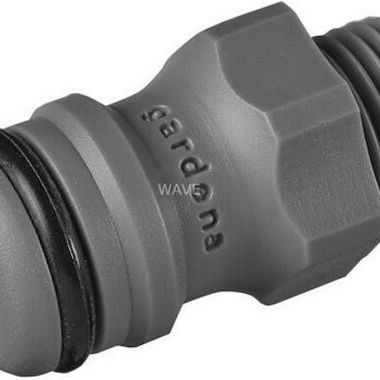 Gardena 02920-26 Σύνδεσμος Σωλήνων Ποτίσματος 13.2mm Γκρι