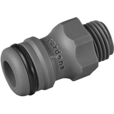 Gardena 02920-26 Σύνδεσμος Σωλήνων Ποτίσματος 13.2mm Γκρι