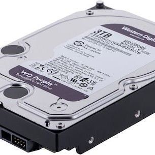 Western Digital Purple 3TB HDD Σκληρός Δίσκος 3.5