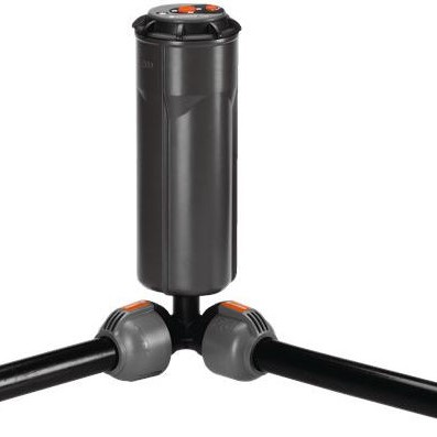 Gardena 02782-20 Γωνία Σωλήνων Ποτίσματος με Αρσενικό Σπείρωμα 13mm Μαύρο