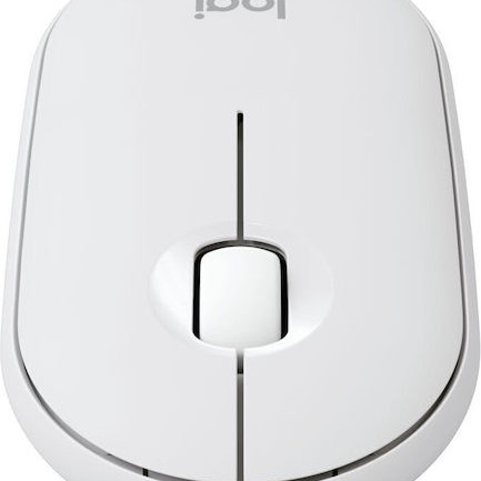 Logitech Pebble M350s Ασύρματο Bluetooth Ποντίκι White