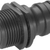 Gardena Profi Universal 02821-20 Σύνδεσμος Ρακόρ με Θηλυκό Σπείρωμα 19mm Μαύρο