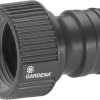 Gardena Profi Universal 02821-20 Σύνδεσμος Ρακόρ με Θηλυκό Σπείρωμα 19mm Μαύρο
