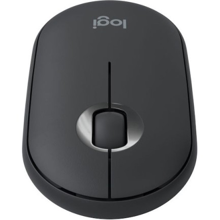 Logitech Pebble M350s Ασύρματο Bluetooth Ποντίκι Graphite