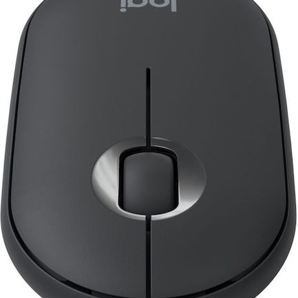 Logitech Pebble M350s Ασύρματο Bluetooth Ποντίκι Graphite