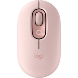 Logitech POP Emoji Ασύρματο Bluetooth Ποντίκι Rose