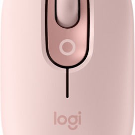Logitech POP Emoji Ασύρματο Bluetooth Ποντίκι Rose