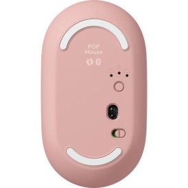 Logitech POP Emoji Ασύρματο Bluetooth Ποντίκι Rose