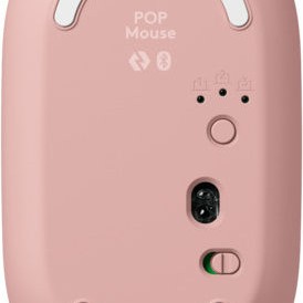 Logitech POP Emoji Ασύρματο Bluetooth Ποντίκι Rose