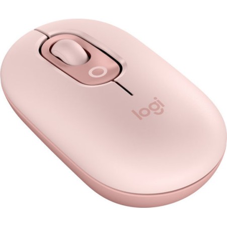Logitech POP Emoji Ασύρματο Bluetooth Ποντίκι Rose