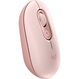 Logitech POP Emoji Ασύρματο Bluetooth Ποντίκι Rose