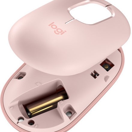 Logitech POP Emoji Ασύρματο Bluetooth Ποντίκι Rose