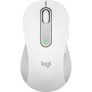 Logitech Signature M650 Ασύρματο Bluetooth Ποντίκι για Αριστερόχειρες Off-White