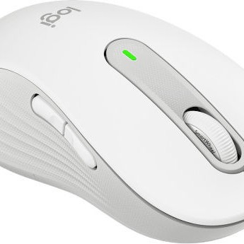 Logitech Signature M650 Ασύρματο Bluetooth Ποντίκι για Αριστερόχειρες Off-White