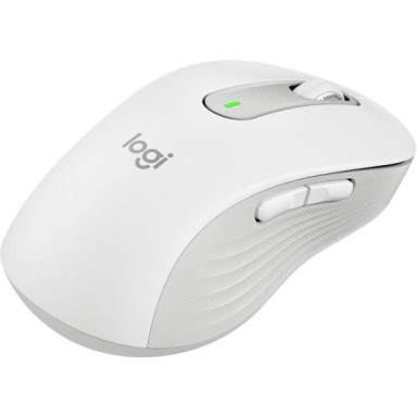 Logitech Signature M650 Ασύρματο Bluetooth Ποντίκι για Αριστερόχειρες Off-White