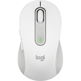 Logitech Signature M650 Ασύρματο Bluetooth Ποντίκι για Αριστερόχειρες Off-White