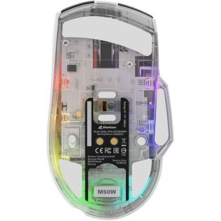 Sharkoon SGM50W Ασύρματο RGB Gaming Ποντίκι 6400 DPI Λευκό