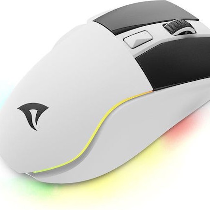 Sharkoon SGM50W Ασύρματο RGB Gaming Ποντίκι 6400 DPI Λευκό
