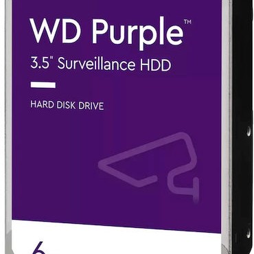 Western Digital Purple 6TB HDD Σκληρός Δίσκος 3.5
