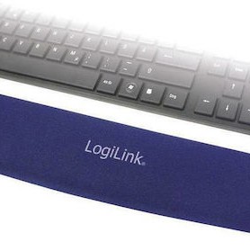LogiLink Gel Pad Στήριγμα Καρπού Μπλε