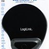 LogiLink GEL Mouse Pad 230mm με Στήριγμα καρπού Μαύρο