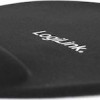 LogiLink GEL Mouse Pad 230mm με Στήριγμα καρπού Μαύρο