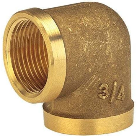 Gardena 07281-20 Γωνία Σωλήνων Ποτίσματος με Θηλυκό Σπείρωμα 25mm Μπρούτζινο