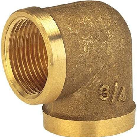 Gardena 07281-20 Γωνία Σωλήνων Ποτίσματος με Θηλυκό Σπείρωμα 25mm Μπρούτζινο
