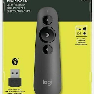 Logitech Presenter R500s με Κόκκινο Laser και Πλήκτρα Slideshow