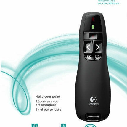 Logitech Presenter R400 με Κόκκινο Laser και Πλήκτρα Slideshow