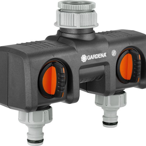 Gardena 08193-20 Διακλαδωτής και Σετ με Συνδέσμους με Διακόπτη 33.3mm