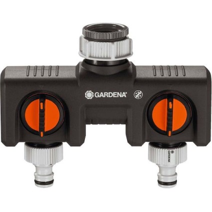 Gardena 08193-20 Διακλαδωτής και Σετ με Συνδέσμους με Διακόπτη 33.3mm