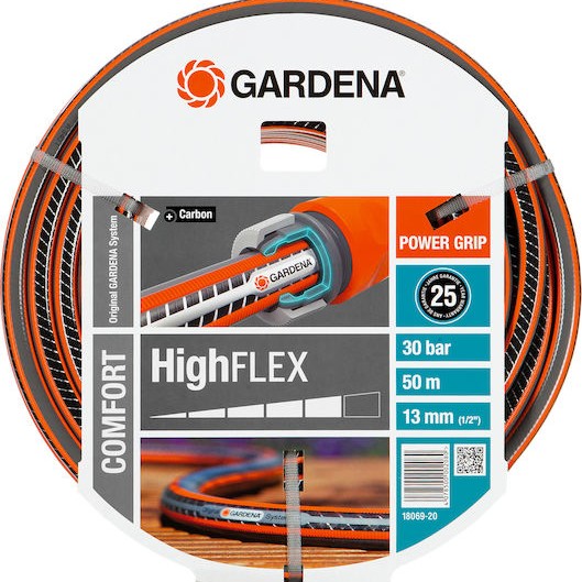 Gardena Highflex Comfort Λάστιχο Ποτίσματος 1/2