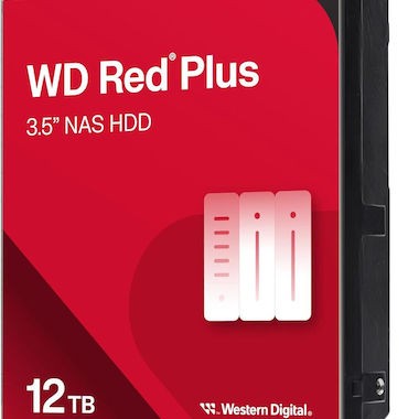 Western Digital Red Plus 12TB HDD Σκληρός Δίσκος 3.5