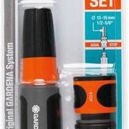 Gardena Stop 'n' Spray Σετ Εκτοξευτήρα Νερού με Ταχυσυνδέσμους 13mm 1/2