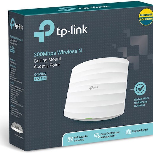 TP-LINK EAP110 v1 Access Point Wi‑Fi 4 Single Band (2.4GHz)