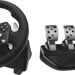 Logitech G920 Driving Force Τιμονιέρα με Πετάλια για XBOX One / PC με 900° Περιστροφής