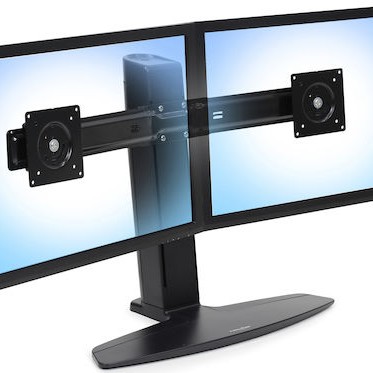 Ergotron Neo-Flex Επιτραπέζια Βάση για 2 Οθόνες έως 24