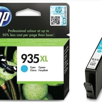 HP 935XL Γνήσιο Μελάνι Εκτυπωτή InkJet Κυανό (C2P24AE)