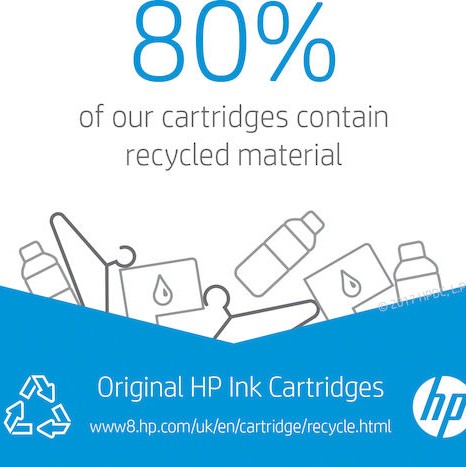 HP 935XL Γνήσιο Μελάνι Εκτυπωτή InkJet Κυανό (C2P24AE)