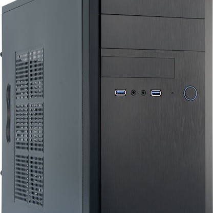 Chieftec HT-01B-350S8 Mini Tower Κουτί Υπολογιστή Μαύρο