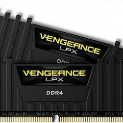 Corsair Vengeance LPX DDR4 32GB RAM με 2x16GB Modules και Ταχύτητα 2400 για Desktop
