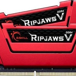 G.Skill Ripjaws V DDR4 8GB RAM με 2x4GB Modules και Ταχύτητα 2133 για Desktop