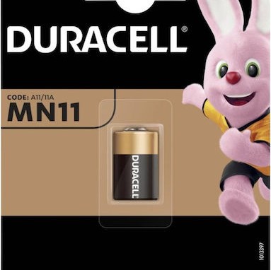 Duracell Security Αλκαλική Μπαταρία A11 6V 1τμχ