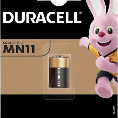 Duracell Security Αλκαλική Μπαταρία A11 6V 1τμχ
