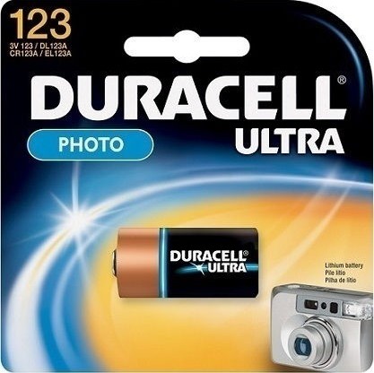 Duracell Ultra Μπαταρία Λιθίου CR123 3V 1τμχ