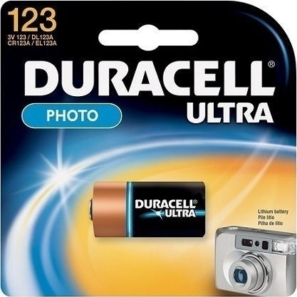 Duracell Ultra Μπαταρία Λιθίου CR123 3V 1τμχ