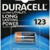 Duracell Ultra Μπαταρία Λιθίου CR123 3V 1τμχ