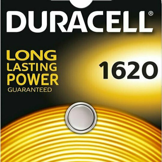 Duracell Electronics Μπαταρία Λιθίου Ρολογιών CR1620 3V 1τμχ